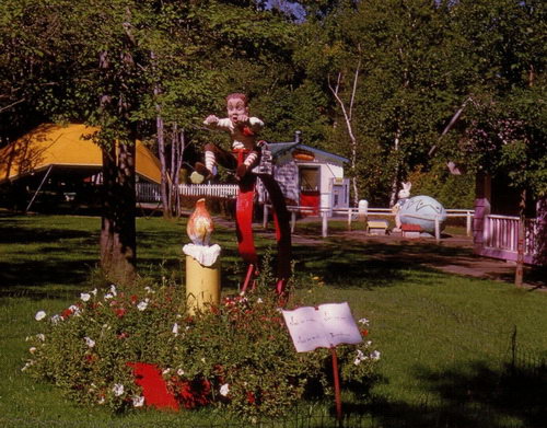 Deer Acres Storybook Amusement Park - Old Post Card